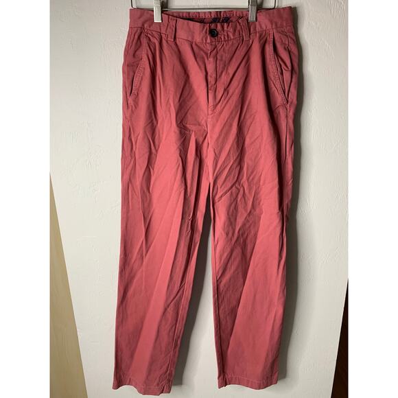 Brooks Brothers Men's Clark Maroon Pants Size W30/L34 - Picture 1 of 7